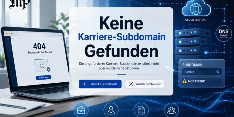 Keine Karriere-Subdomain Gefunden